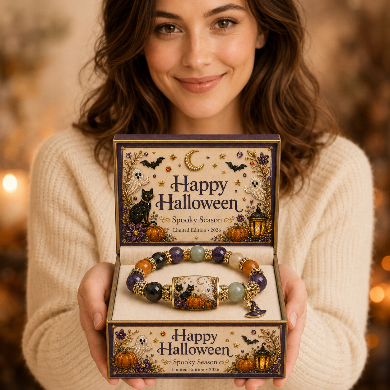 💥 Last Day 49% OFF – 🎃 Halloween Night Collection Bracelet — Limited Edition
