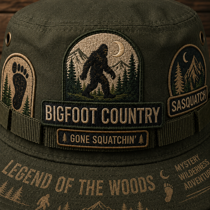 💥LAST DAY 49% OFF - 🌲 Bigfoot Country Boonie Hat