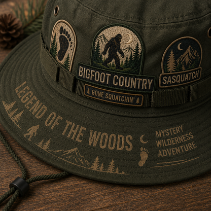 💥LAST DAY 49% OFF - 🌲 Bigfoot Country Boonie Hat