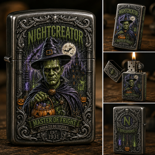 🎃Premium Halloween Limited Edition Nightcreator Monster Lighter👻🔥