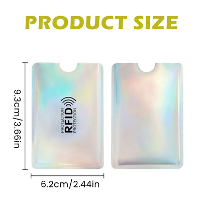 RFID Blocking Sleeves (8-Pack) – Stop Card Skimming Instantly