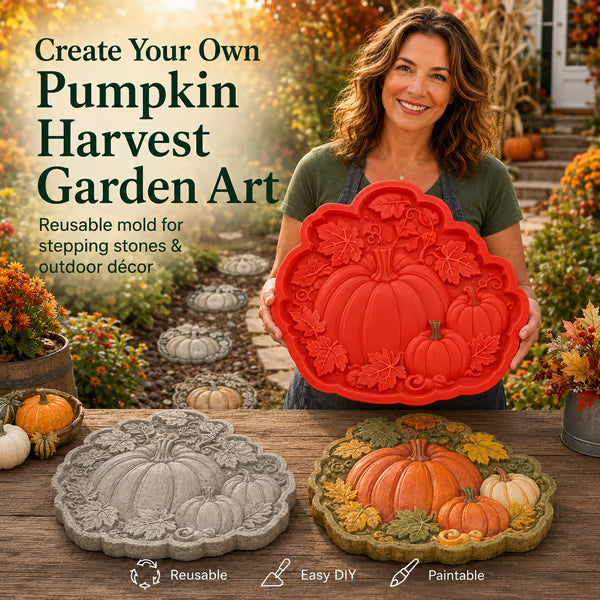 💥 LAST DAY 49% OFF -Garden Art Stepping Stone Mold-Make Your Garden Truly One of a Kind (📦Buy 2 Free Shipping)