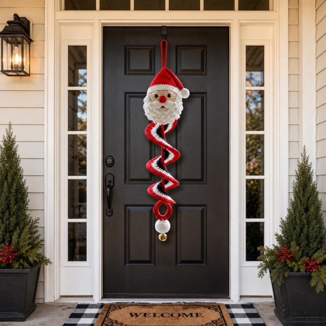 Crochet Snowman Spiral Oranment DIY Kit