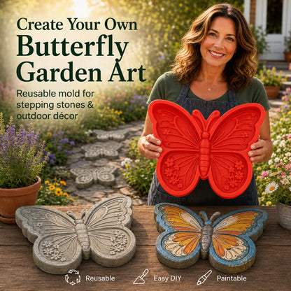 💥 LAST DAY 49% OFF -Garden Art Stepping Stone Mold-Make Your Garden Truly One of a Kind (📦Buy 2 Free Shipping)