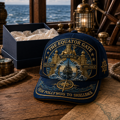 👑King Neptune’s Realm Commemorative Naval cap