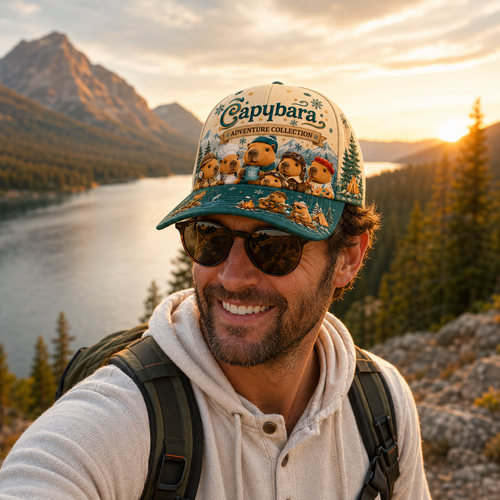 🇺🇸 Last Day Promo: 49% OFF-🐾-Capybara Advent Cap