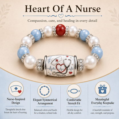 📈🔥2026 Top Picks👩‍⚕️ Heart Of A Nurse Bracelet