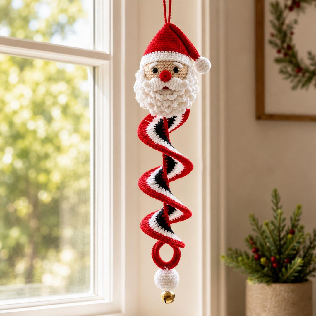 Crochet Snowman Spiral Oranment DIY Kit