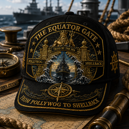 👑King Neptune’s Realm Commemorative Naval cap