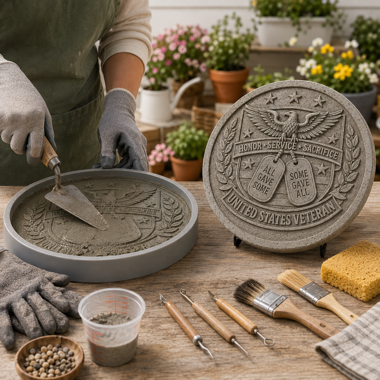💥 LAST DAY 49% OFF -🔥DD-214 Veteran Honor-Make Your Garden Truly One of a Kind (📦Buy 2 Free Shipping)
