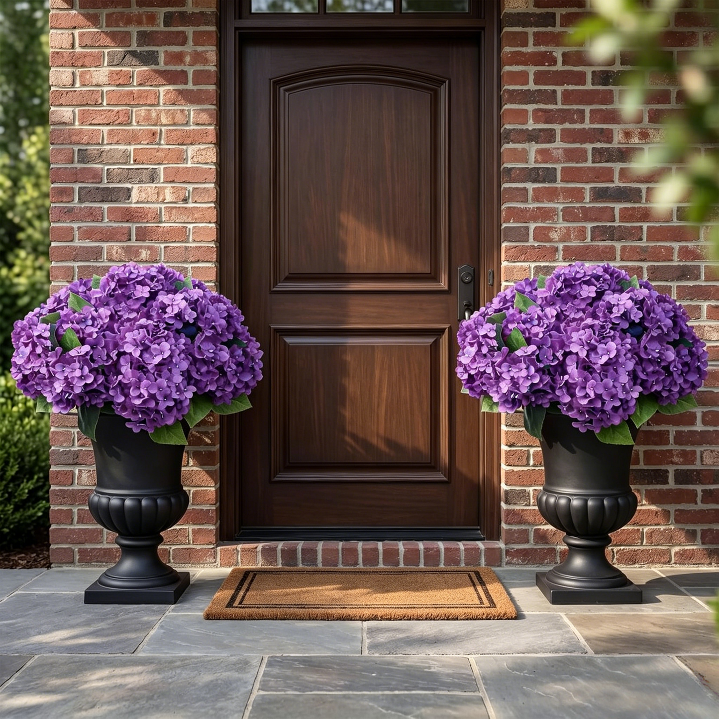 🔥Hot Sale 70% OFF🔥Artificial Outdoor Hydrangea Flowers - UV resistant, Waterproof, Windproof