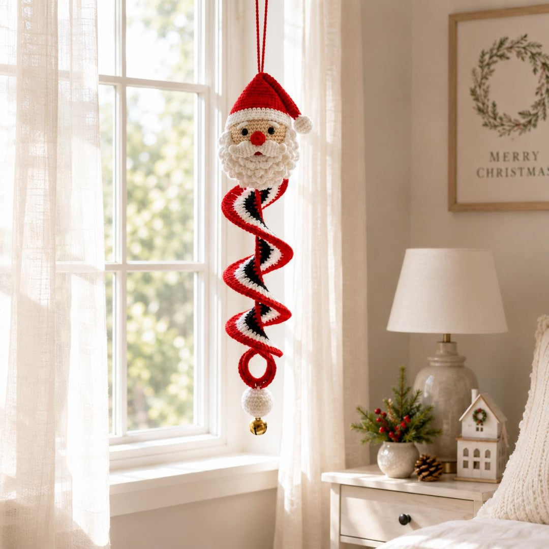 Crochet Snowman Spiral Oranment DIY Kit