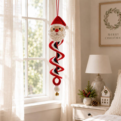 Crochet Snowman Spiral Oranment DIY Kit