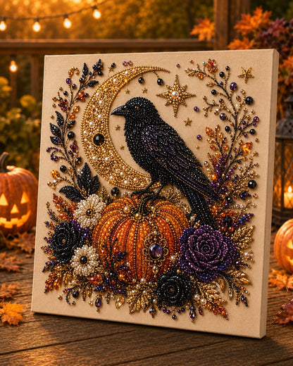 💥 Last Day 49% OFF – 👻✨ Halloween Pearl Art DIY Kit – Turn Tiny Pearls into Spooky-Cute Magic （BUY 2 FREE SHIPPING)