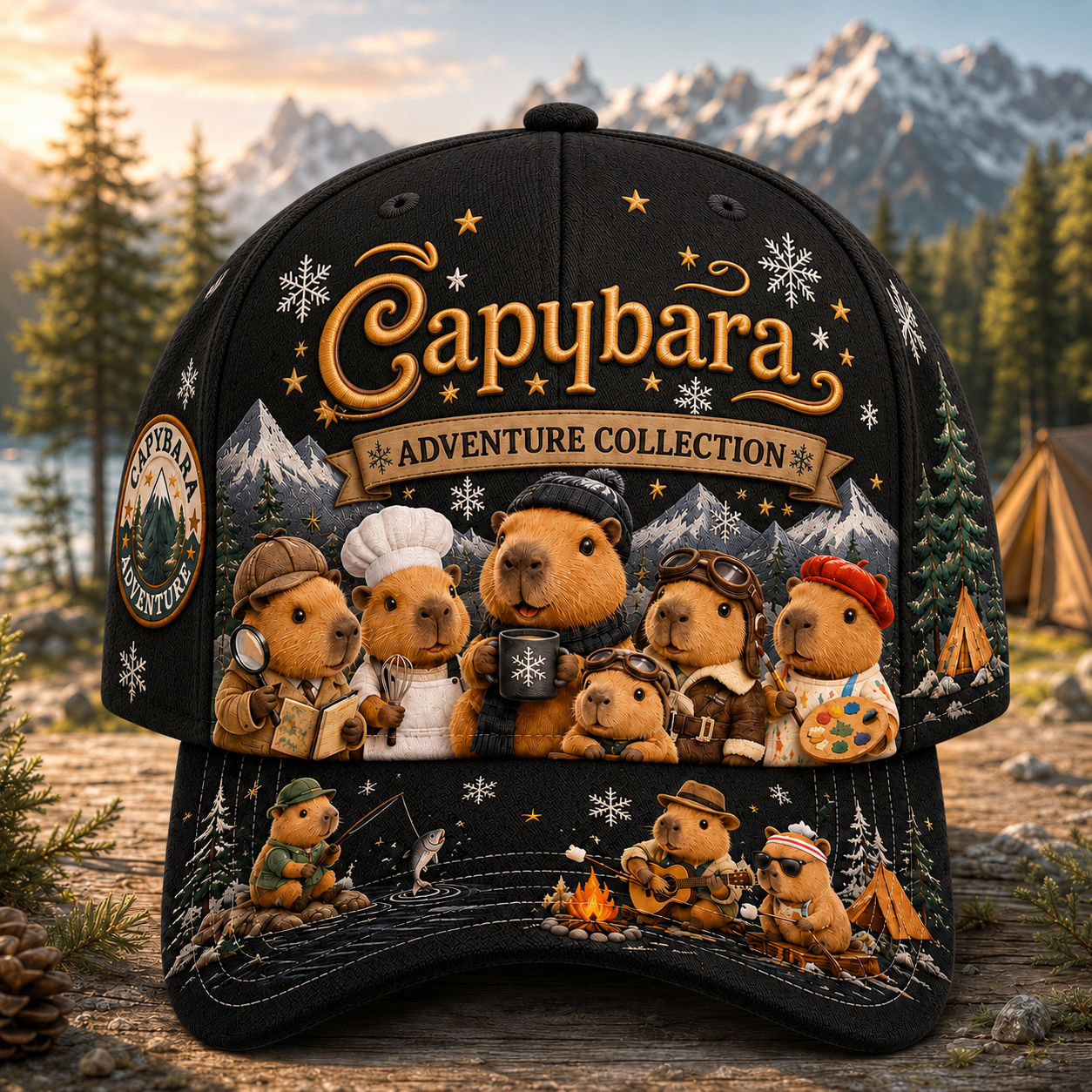 🇺🇸 Last Day Promo: 49% OFF-🐾-Capybara Advent Cap