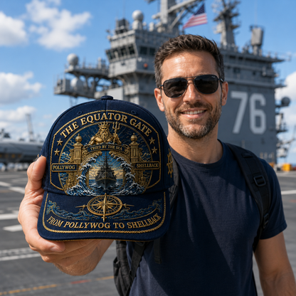 👑King Neptune’s Realm Commemorative Naval cap