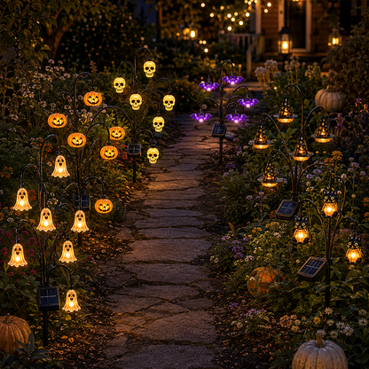 🔥50% Off Last Day -🎃 Halloween Solar Tree Stump Light