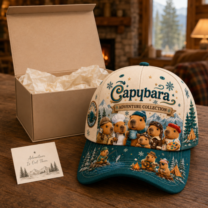 🇺🇸 Last Day Promo: 49% OFF-🐾-Capybara Advent Cap