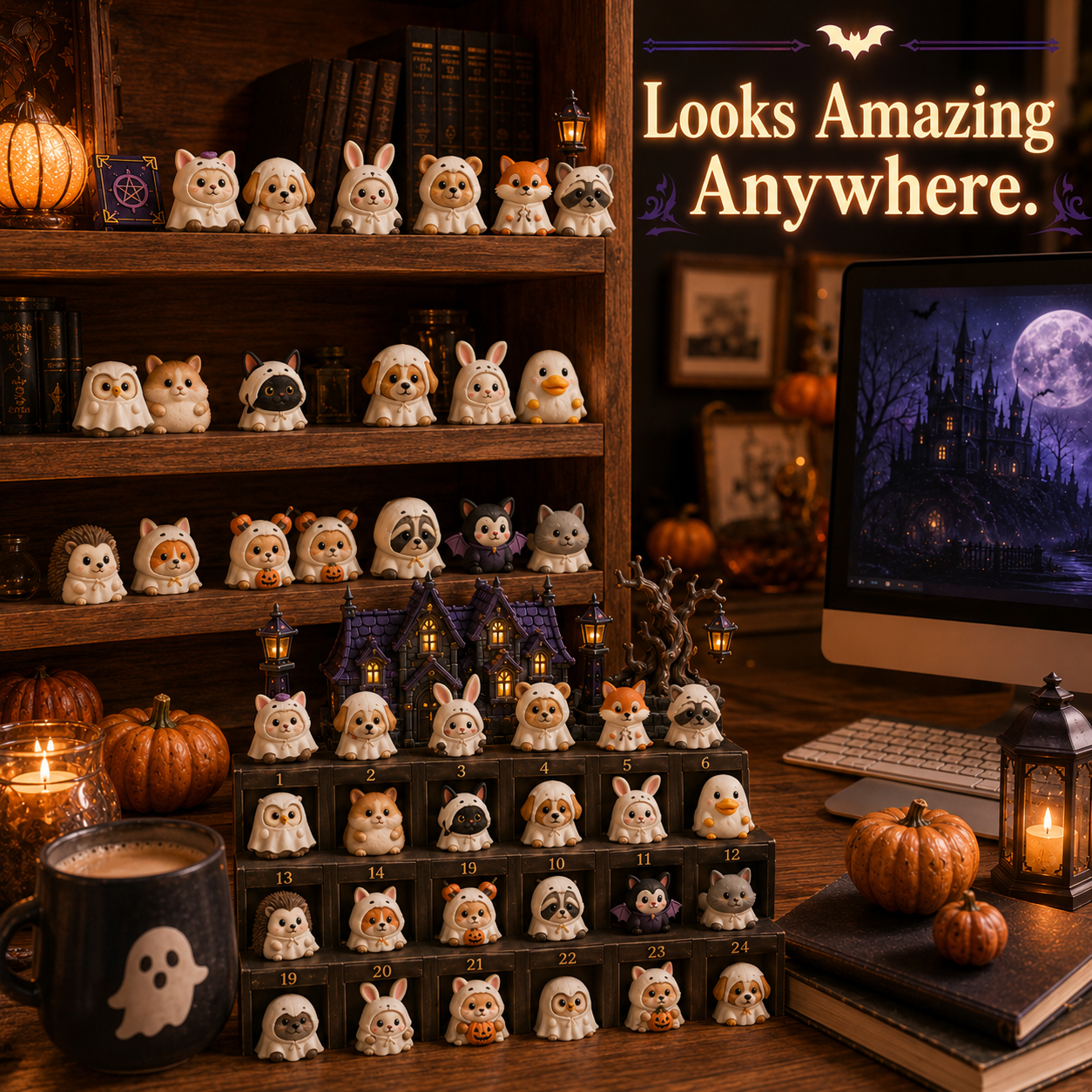 🔥Limited 50% OFF👻Spooky Countdown 🕯️|🎃 24 Days of Halloween Surprises👻One Surprise a Day.🔥 Endless Halloween Fun.🌟
