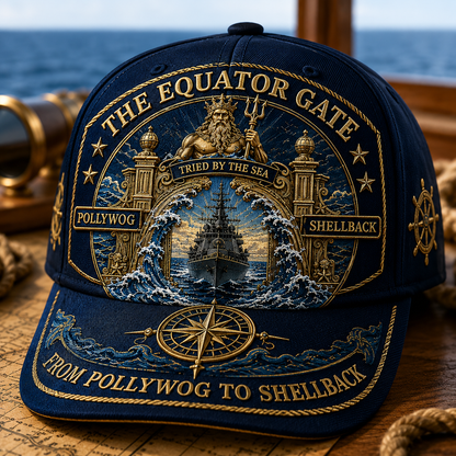 👑King Neptune’s Realm Commemorative Naval cap