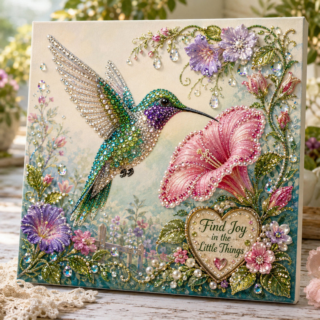 DIY Garden Birds Pearl Diamond Painting Art Set