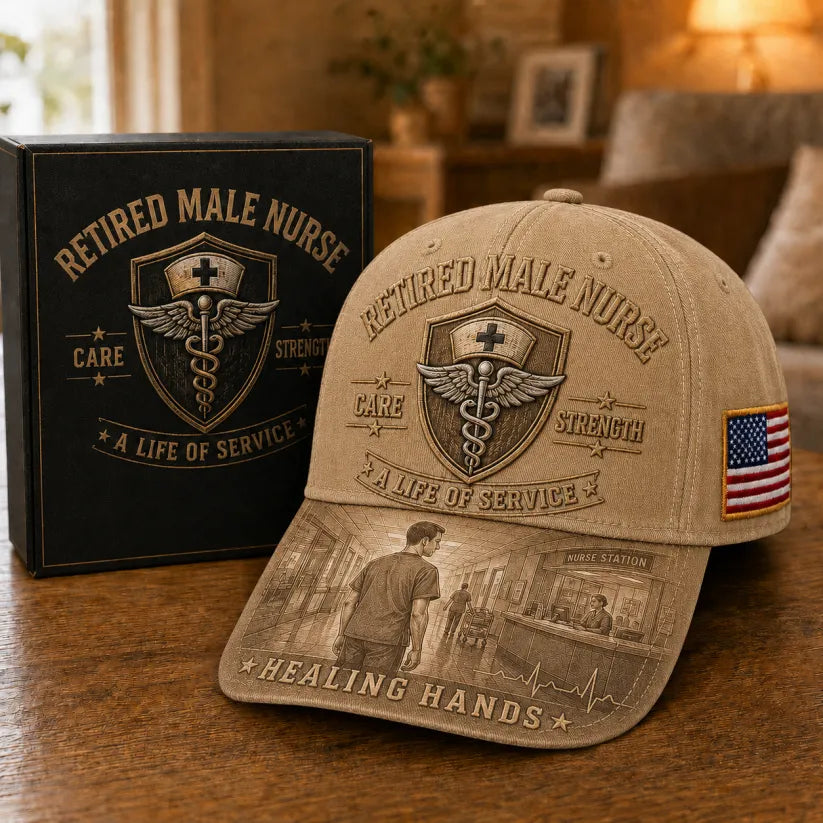 🩺Retired Nurse Healing Hands Cap