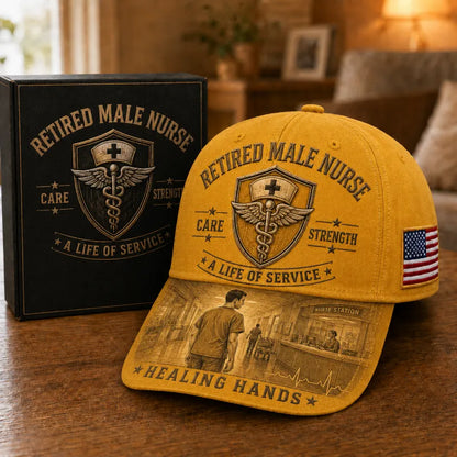 🩺Retired Nurse Healing Hands Cap
