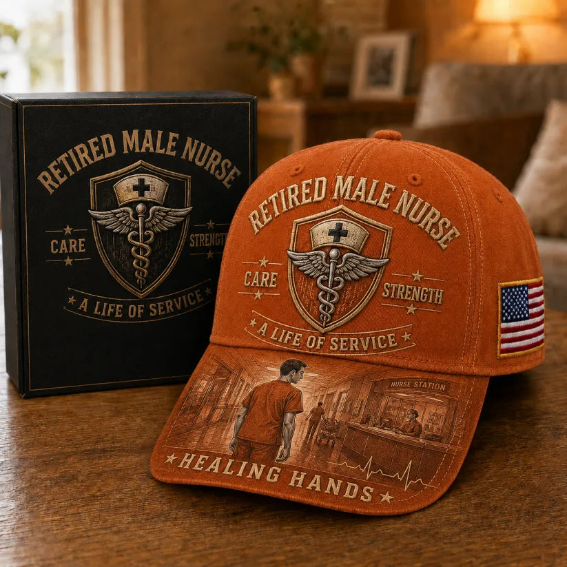 🩺Retired Nurse Healing Hands Cap
