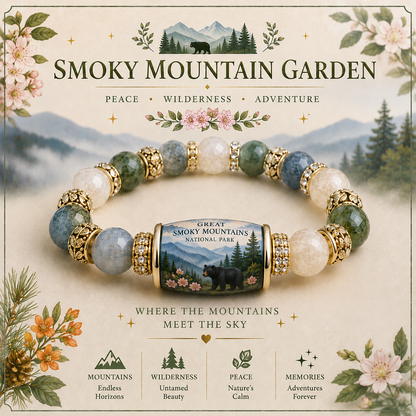 🌲 Great Smoky Mountains Bracelet – Peace. Wilderness. Adventure.