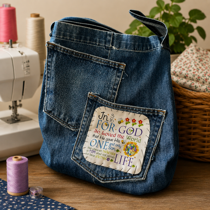 Uplifting Scripture Fabric Panels