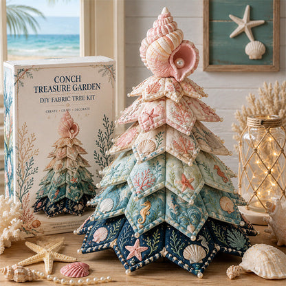 🔥 Ocean Friends DIY Patchwork Christmas Tree Kit 🌊🎄
