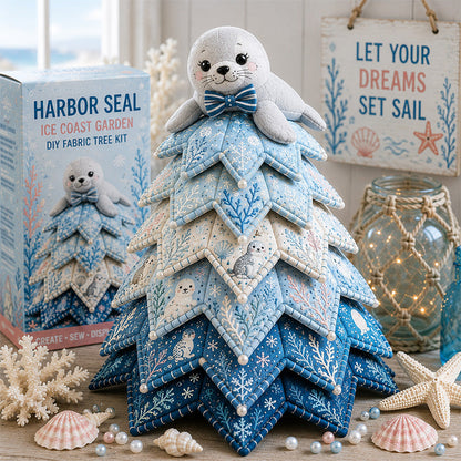 🔥 Ocean Friends DIY Patchwork Christmas Tree Kit 🌊🎄