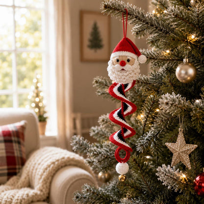Crochet Snowman Spiral Oranment DIY Kit