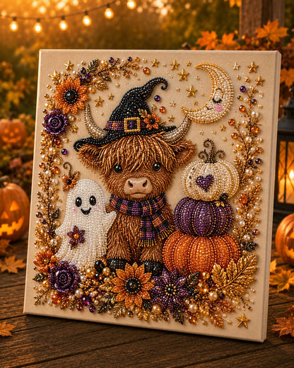 💥 Last Day 49% OFF – 👻✨ Halloween Pearl Art DIY Kit – Turn Tiny Pearls into Spooky-Cute Magic （BUY 2 FREE SHIPPING)