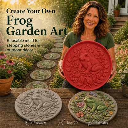 💥 LAST DAY 49% OFF -Garden Art Stepping Stone Mold-Make Your Garden Truly One of a Kind (📦Buy 2 Free Shipping)