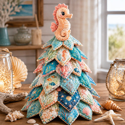 🔥 Ocean Friends DIY Patchwork Christmas Tree Kit 🌊🎄
