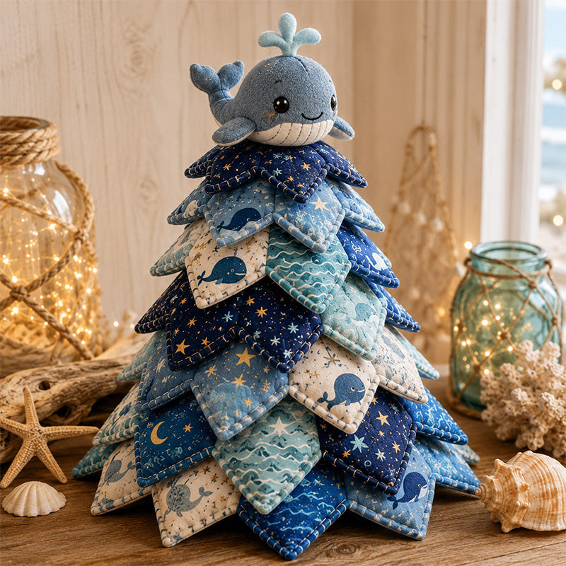 🔥 Ocean Friends DIY Patchwork Christmas Tree Kit 🌊🎄