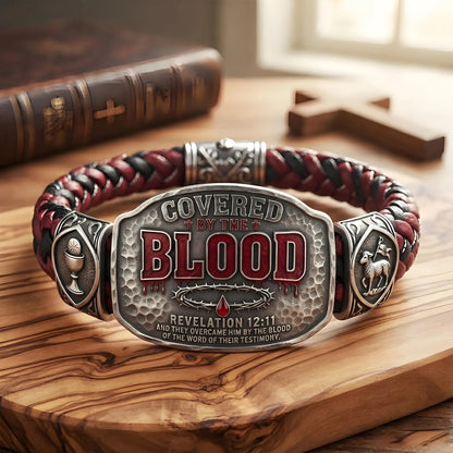 ✝️ Covered by the Blood Bracelet – Wear Your Victory on Your Wrist.